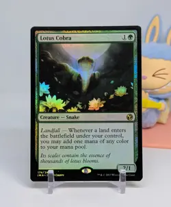 Lotus Cobra ✨Foil NM✨ Iconic Masters 🪷 Magic The Gathering 🪷 MTG #174 - Image 1