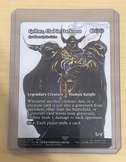 Golbez, Clad in Darkness Syr Konrad the Grim (Showcase) MTG Final Fantasy Foil - Image 1