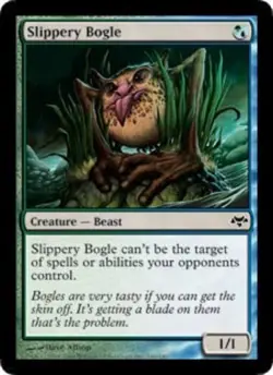 1x Slippery Bogle Moderate Play MTG Magic - Kid Icarus - - Image 1