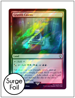 1x Graven Cairns, Surge Foil, Final Fantasy, Magic MTG NM - Image 1