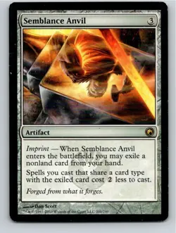 Magic the Gathering MP Semblance Anvil Scars of Mirrodin MTG Free Shipping! - Image 1