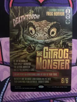 The Gitrog Monster Showcase NM Foil INR-489 Mythic MTG - Image 1