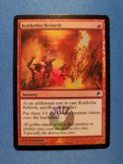 Kuldotha Rebirth Scars of Mirrodin Foil LP Magic MTG - Image 1