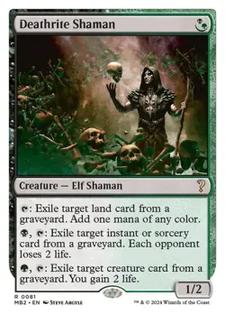NM MTG DEATHRITE SHAMAN WHITE BORDER MYSTERY BOOSTER 2 - Image 1