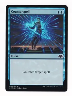 Magic the Gathering Dominaria Remastered Foil #045/261 Counterspell - Image 1