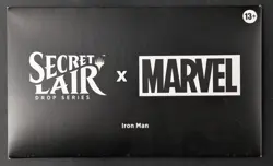 Magic the Gathering Secret Lair Drop Series X Marvel Iron Man Sealed MTG #1 - Image 1