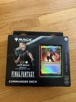 Final Fantasy Cloud Commander Deck Limit Break | MTG | Factory Sealed - Image 1