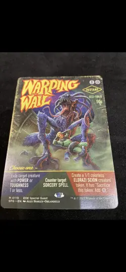 Warping Wail (Showcase) Edge of Eternities Special Guests Regular SPG EOE #119 - Image 3