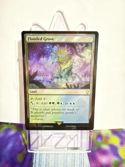 Flooded Grove (Surge Foil) Commander: Final Fantasy Foil - Image 1