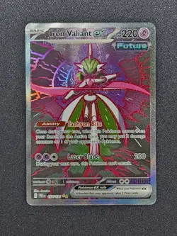 Pokemon TCG Prismatic Evolutions 157/131 Iron Valiant EX Illustration Rare - Image 3