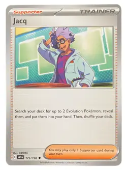 Jacq 175/198 Uncommon Scarlet & Violet Pokemon TCG Card 2023 Free Postage - Image 1