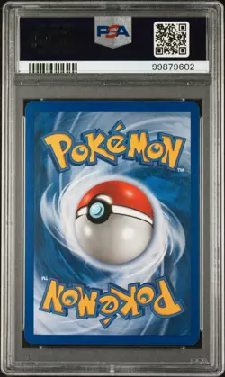 2006 POKEMON EX DRAGON FRONTIERS #1 AMPHAROS-REVERSE FOIL PSA 8 - Image 2