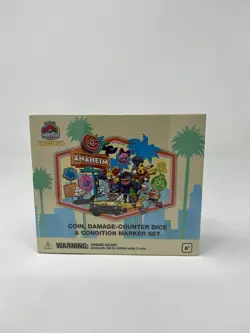 Pokemon World Championships 2025 Anaheim Coin Damage Counter Dice Set Exclusive - Image 1