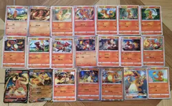 21 lot pokemon Chinese Charizard Rayquaza Gengar Umbreon Charizard. J05 - Image 1