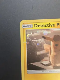 Pokemon Detective Pikachu #SM194 Sm Holo Black Star Promo 2019 TCG MP - Image 5