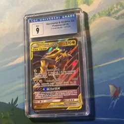 Pokemon TCG Garchomp & Giratina GX 146/236 S&M Unified Minds PSA 9 - Image 4