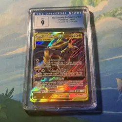 Pokemon TCG Garchomp & Giratina GX 146/236 S&M Unified Minds PSA 9 - Image 5