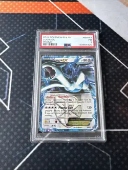 2013 Pokemon Black & White Promo Holo Lugia EX #BW83 PSA 1 Pop 7 - Image 2