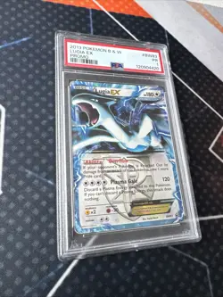 2013 Pokemon Black & White Promo Holo Lugia EX #BW83 PSA 1 Pop 7 - Image 5