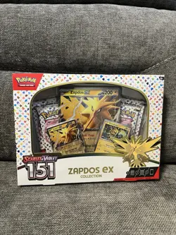 Pokemon TCG: Scarlet & Violet-151 Collection (Zapdos ex) - Image 1
