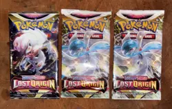 Pokemon - Sword And Shield Lost Origin Booster Pack - Brand New Sealed 3 packs - Image 1