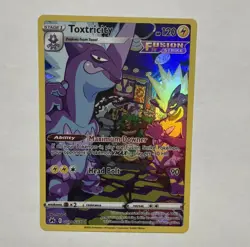 Pokemon Toxtricity Ultra Rare GG09/GG070 2023 SWSH Crown Zenith NM - Image 1