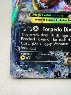 M Sharpedo EX Pokemon XY Black Star Promo #XY200 MP/HP ZP1 - Image 5