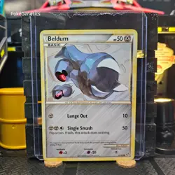 Beldum Undaunted Pokemon TCG 43/90 HeartGold & SoulSilver Common - Image 1