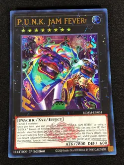 Yugioh P.U.N.K. Jam Fever! BLMM-EN051 1st Ultra (NM) - Image 1