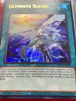 3x Ultimate Slayer | UR | + 3x Artifact Lancea | SR | 1st Edition | Yu-Gi-Oh! - Image 2
