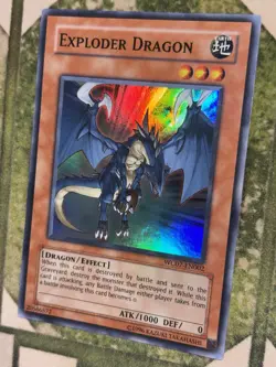 YuGiOh EXPLODER DRAGON Super Rare WC07-EN002 - Image 1