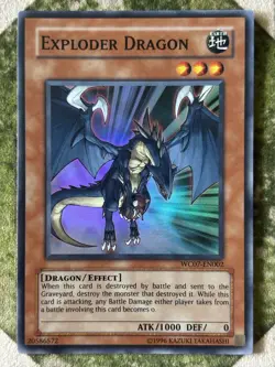 YuGiOh EXPLODER DRAGON Super Rare WC07-EN002 - Image 2