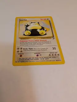 Snorlax 30/130 Base Set 2 Regular Pokemon TCG Card LP - Image 3