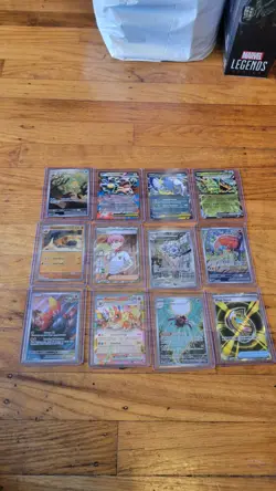 Pokemon TCG Mixed Lot (Holo, EX, Vstar, Trainer, Art Cards, Mega EX (12x)*** - Image 1