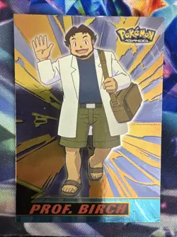 PROFESSOR BIRCH Topps Advanced POKEMON 2003 Trading Card #3 - Image 1