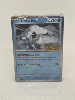 Pokemon TCG Surging Sparks Pre-Release Chien-Pao 152 Promo 40-Card Deck SEALED - Image 1