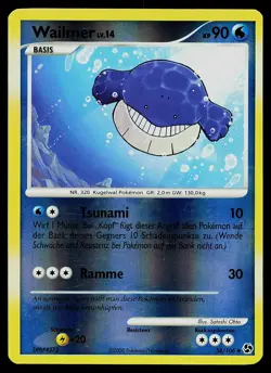 Pokemon Card - Wailmer Great Encounters 58/106 Reverse Holo - Image 1