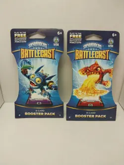 Set of 2- Skylanders Game Battlecast 8-CARD Booster Pack - Image 1