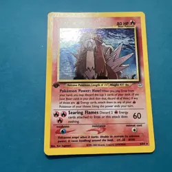 Entei Neo Revelation 1st Edition Holo Rare Pokemon Card 6/64 WOTC TCG - Image 2