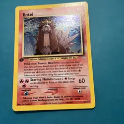 Entei Neo Revelation 1st Edition Holo Rare Pokemon Card 6/64 WOTC TCG - Image 3