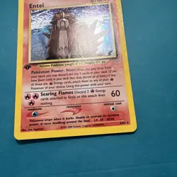 Entei Neo Revelation 1st Edition Holo Rare Pokemon Card 6/64 WOTC TCG - Image 5