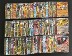 200 Lot RRHolo Double Rare Full Arts Pokemon Japanese Cards # 9-MM - Image 1