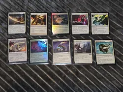 MTG Instant x10 (KILL CARDS-WHITE ONLY)GUIDING BOLT(FOIL)ASTRAL CONFRONTATION(FO - Image 1