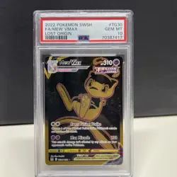 Swsh11 Lost Origin Trainer Gallery Mew VMAX #TG30/TG30 PSA 10 Secret Card - Image 1
