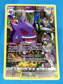 Gengar TG06/TG30 Lost Origin Trainer Gallery Pokemon TCG Holo Card - Image 1