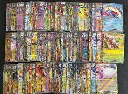 200 Lot RRHolo Double Rare Full Arts Pokemon Japanese Cards # 10-MM - Image 1