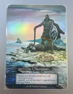 Sorcery: Contested Realm TCG The Champion Sorcery Alpha Promo Card Foil - Image 1