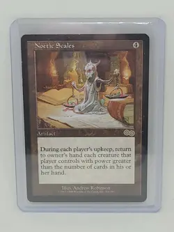 MTG Noetic Scales Urza's Saga 304/335 Regular Rare - Image 1
