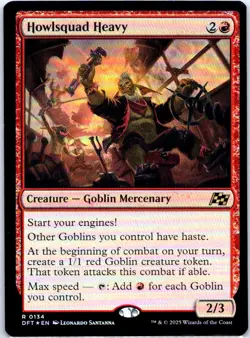 #134 Howlsquad Heavy Aetherdrift Rare FOIL - Image 1