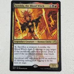 Magic The Gathering LYZOLDA BLOOD WITCH 65/133 Rare Ravnica Allegiance Guild MTG - Image 1